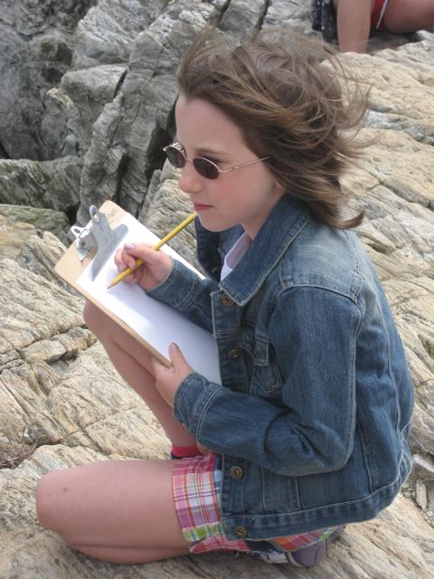 Zoe Popovic Writes in Maine